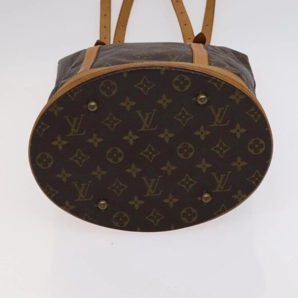 LOUIS VUITTON Monogram Bucket GM Shoulder Bag M42236 LV Auth 113189 - Picture 7 of 16